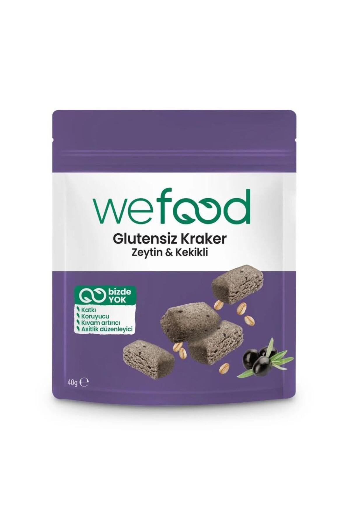 Glutensiz Zeytinli Kekikli Kraker 40 Gr