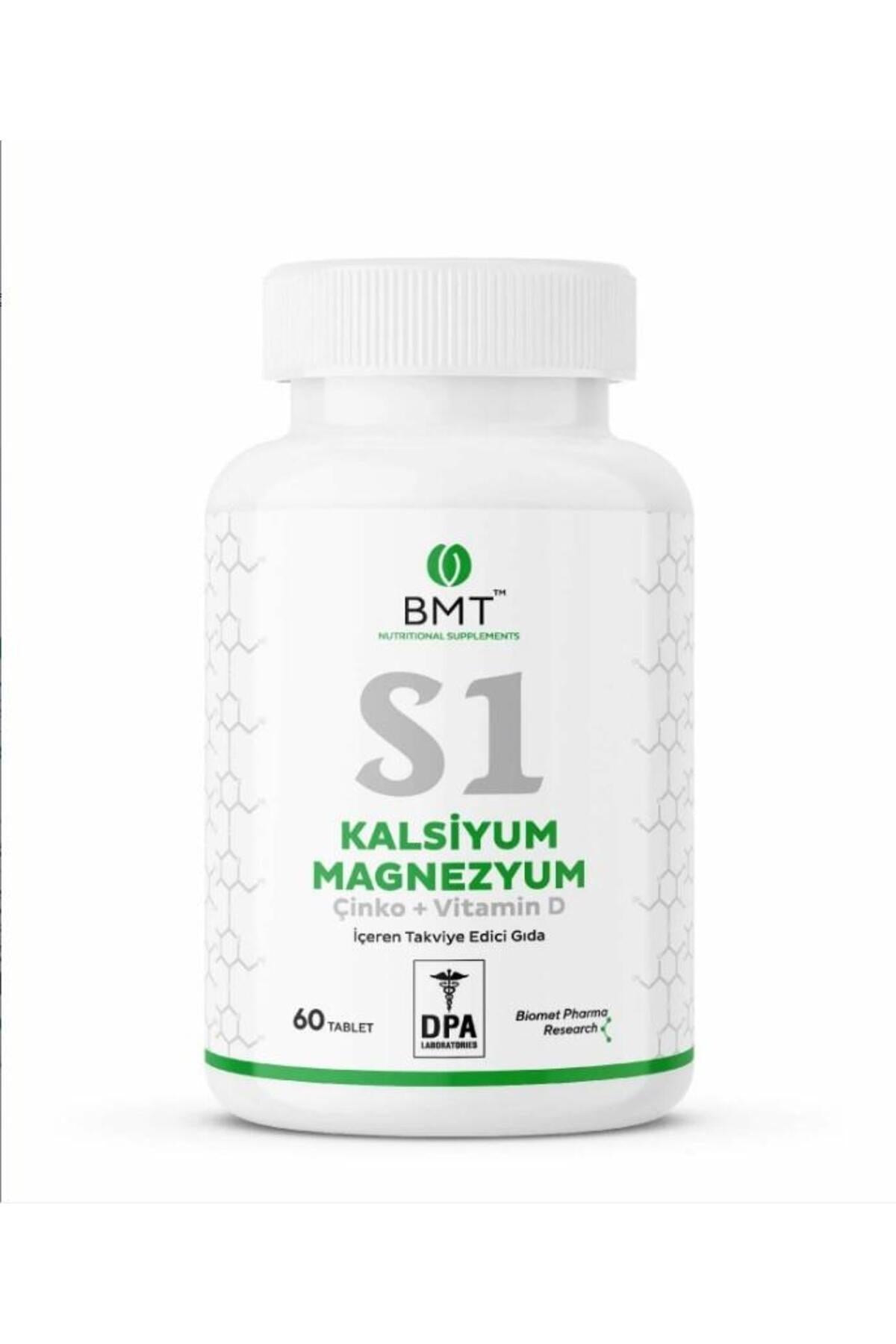 S1 Calcium Magnesium Çinko Vitamin D 60 Tablet