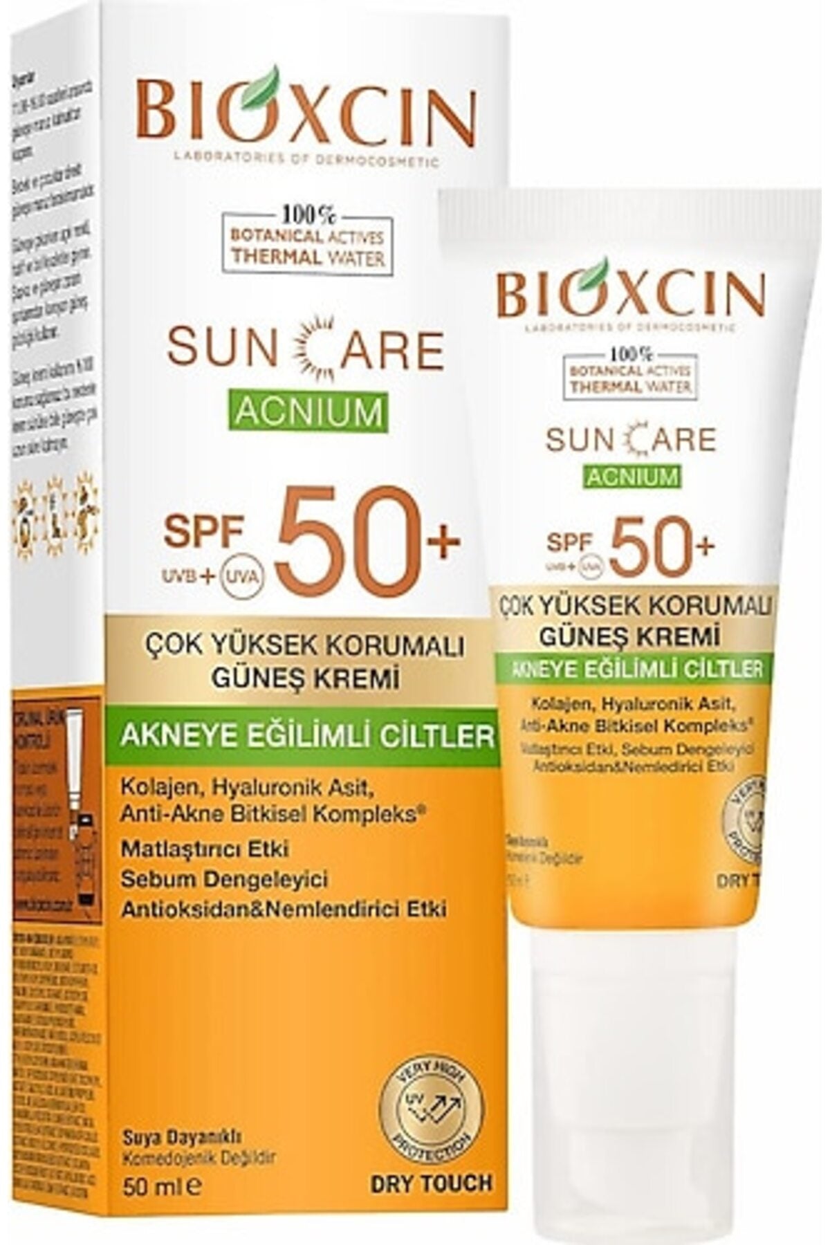 Sun Care Acnium Spf 50 Akneye Eğilimli Ciltler Çok Yüksek Koruma Güneş Kremi 50 Ml
