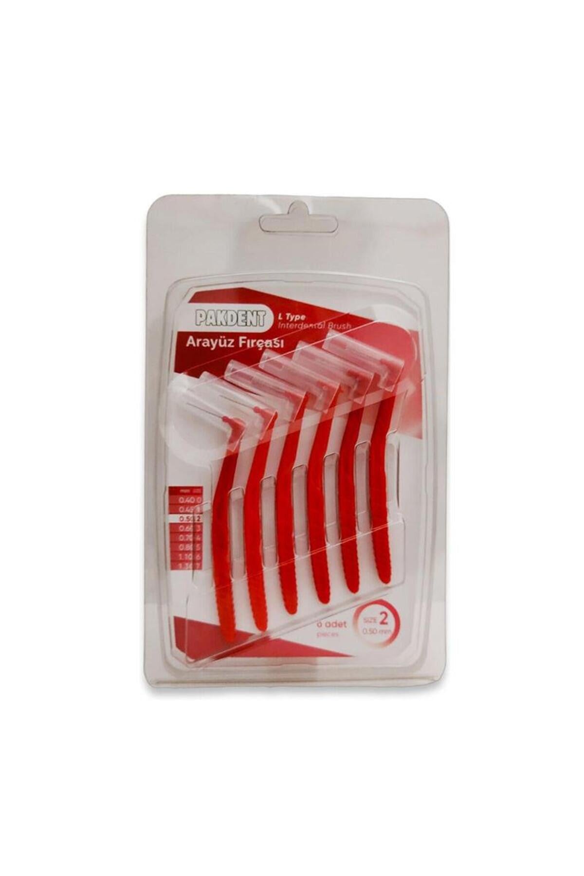 Arayüz Fırçası L Tip 0,45 mm 6 Adet