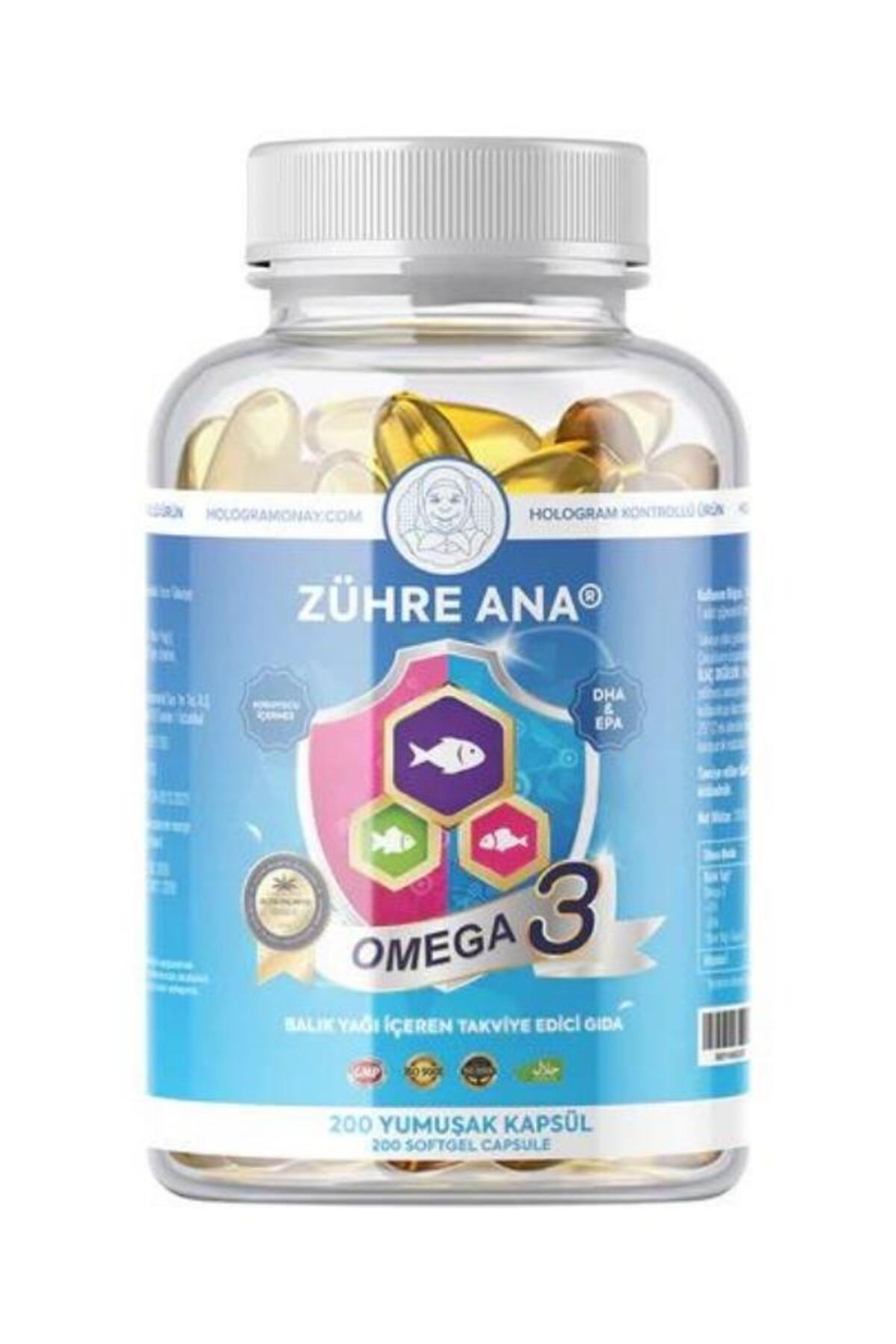 Omega 3 Dha Epa 200 Softgel Helal Sertifikalı