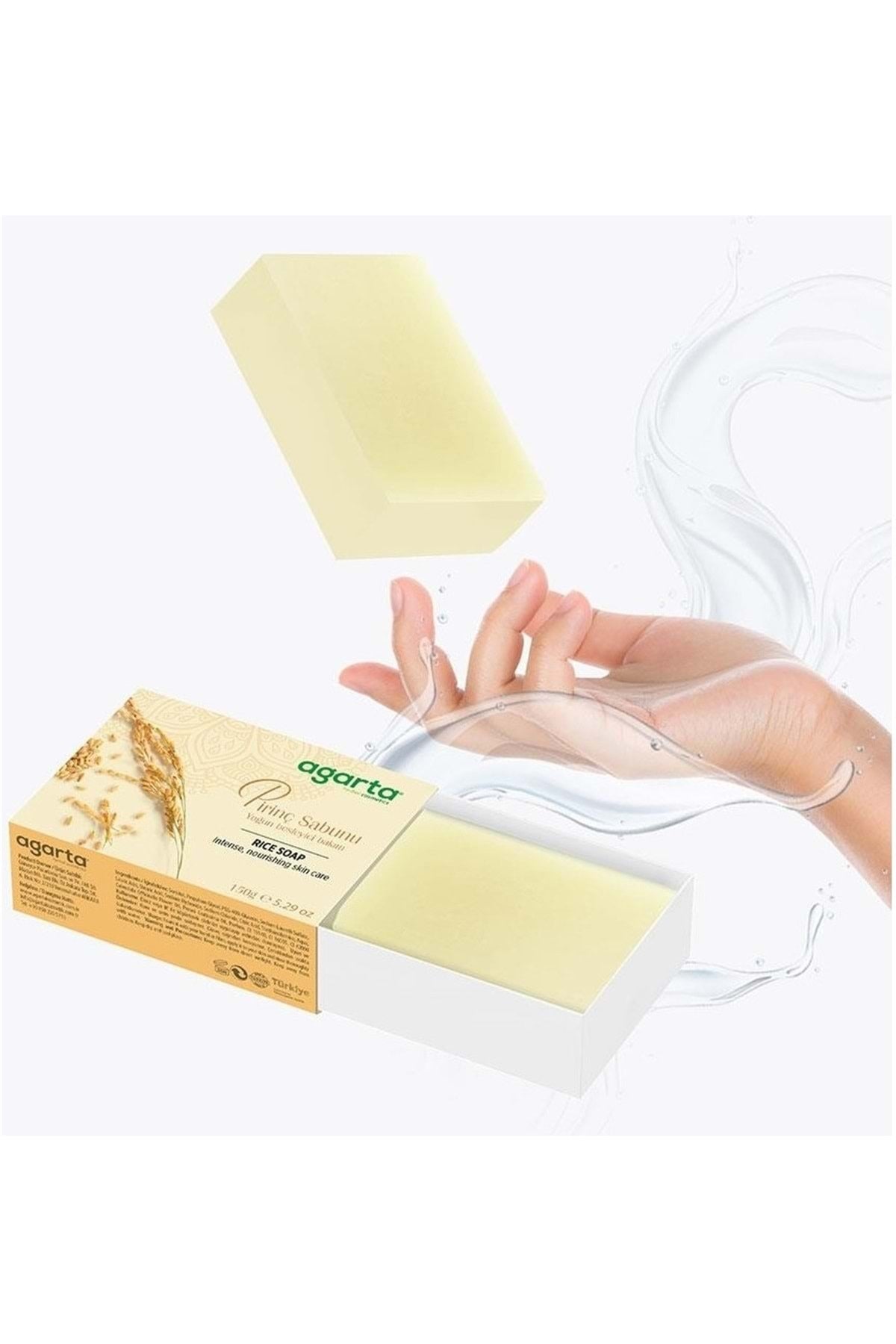 El Yapımı Doğal Sabun 150GR Pirinç