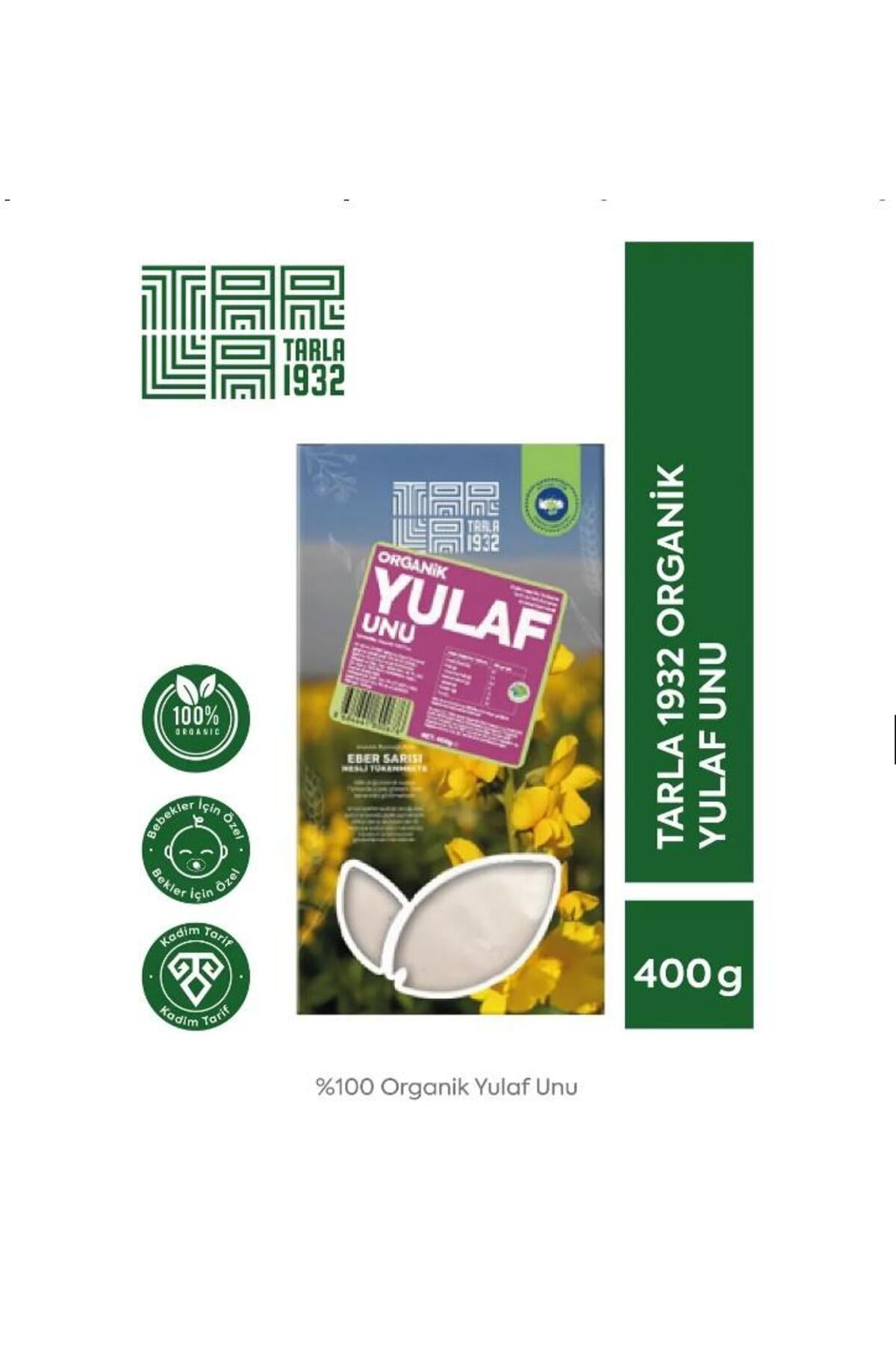 Organik Yulaf Unu 400 Gr