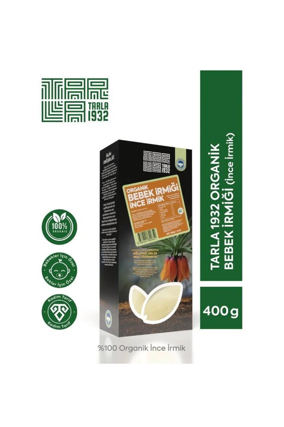 Organik İnce İrmik Bebek İrmiği 400 Gr