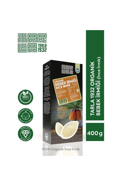Organik İnce İrmik Bebek İrmiği 400 Gr