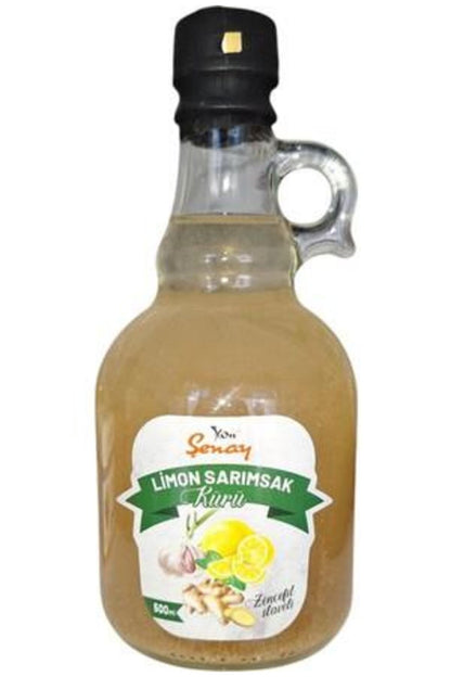Limon Sarımsak Kürü Zencefil İlaveli 500 Ml