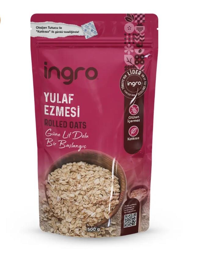 İngro Glutensiz Yulaf Ezmesi 500 Gr