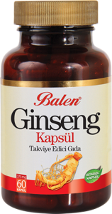Balen Ginseng 375 mg 60 kapsül