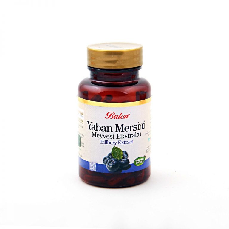 Balen Yaban Mersini Meyvesi 375 mg 90 kapsül
