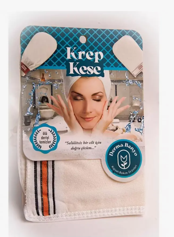 Derma Banyo Krep Kese