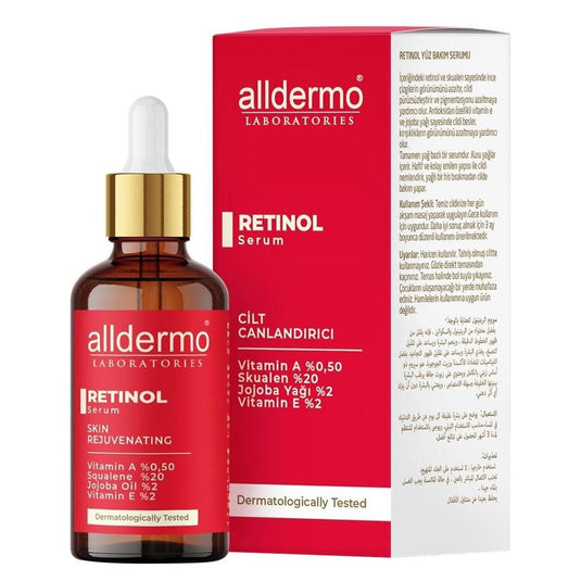Alldermo Retinol Cilt Canlandırıcı Serum 30 ml