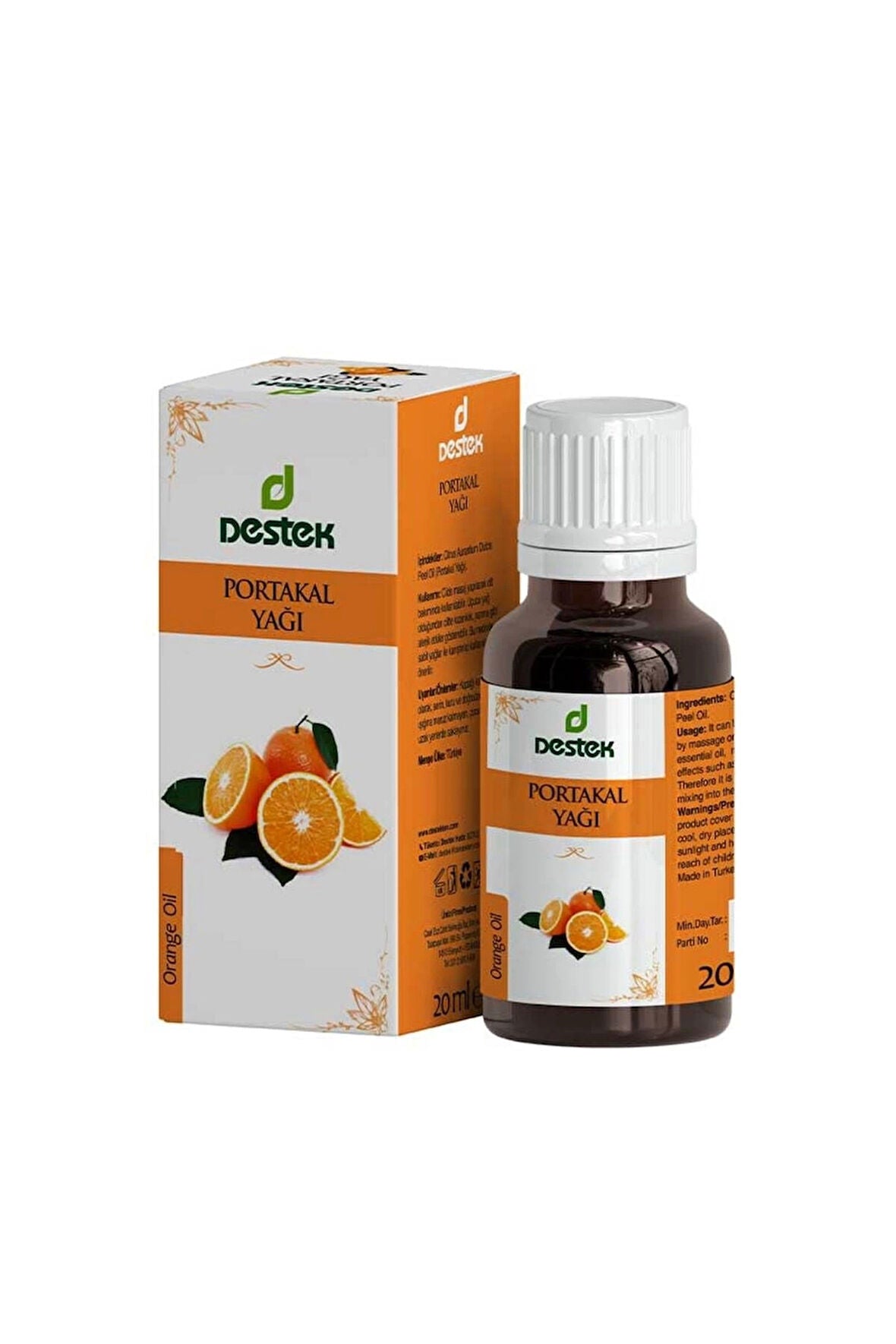 Destek Portakal Yağı 20 ml