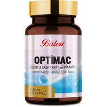 Balen Optimac Gözotu Ekstratı Vitamin 630 mg 60 kapsül