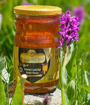 Bingold Süzme Çiçek Balı 850 Gr Gold