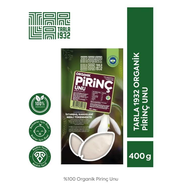 Tarla 1932 Organik Pirinç Unu 400 Gr