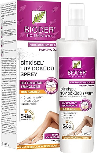 Bioder Tüy Dökücü Sprey Kadın 175 Ml