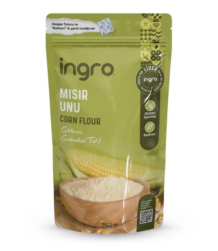 İngro Glutensiz Mısır Unu 700 Gr