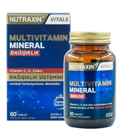 Nutraxin Multivitamin Mineral Immune Complex 60 Tablet