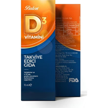 Balen D 3 Vitamini (Sıvı) 20 Ml