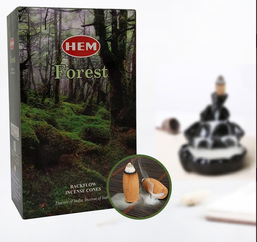 Hem Konik Geri Akis Tütsü Forest 1 Paket 10 Adet