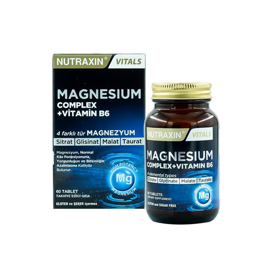 Nutraxin Magnesium Complex + Vitamin B6 60 tablet