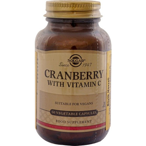 Solgar Cranberry With Vitamin C 60 Kapsül