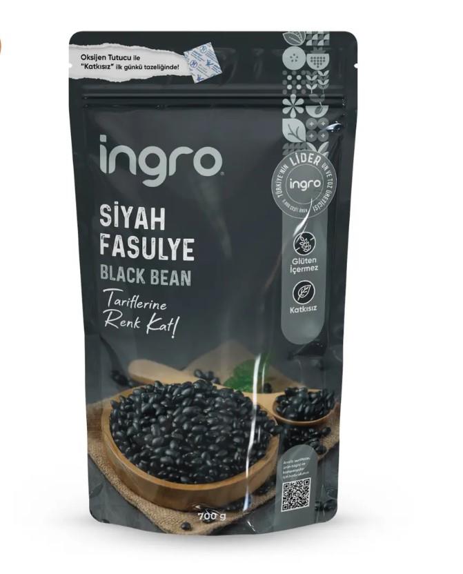 İngro Glutensiz Siyah Fasulye 700 gr