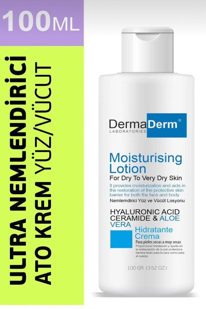 Dermaderm Ultra Nemlendirici Ato Yüz ve Vücut Losyon 100 ml