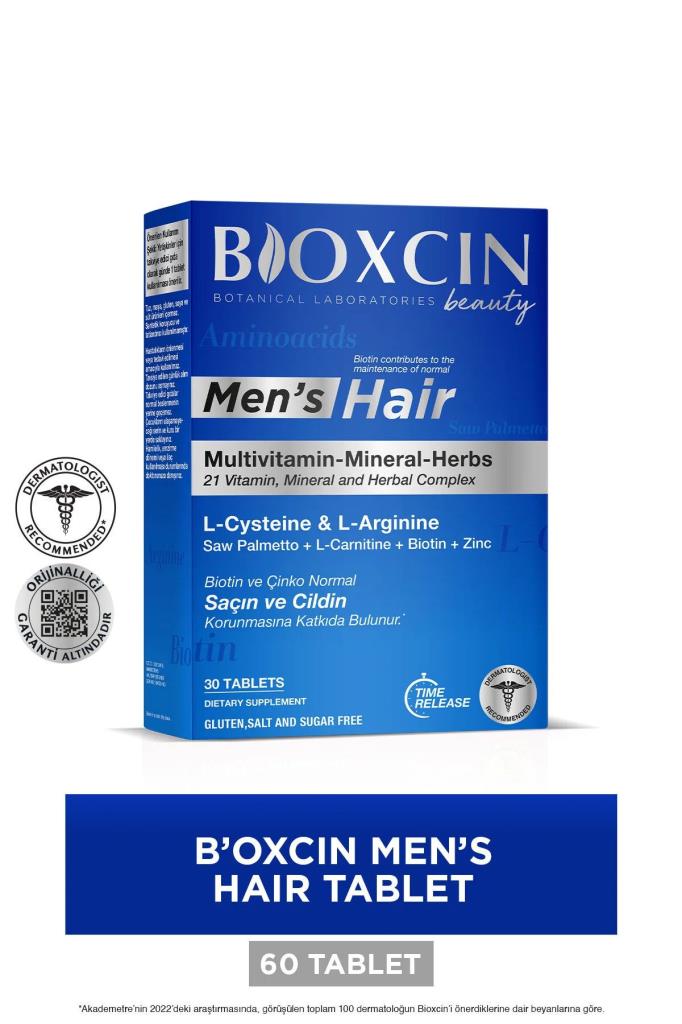 Bıoxcın Mens Hair 30 Tablet