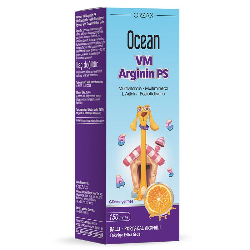 Orzax Ocean Vm Arginin Ps Portakallı 150 ML