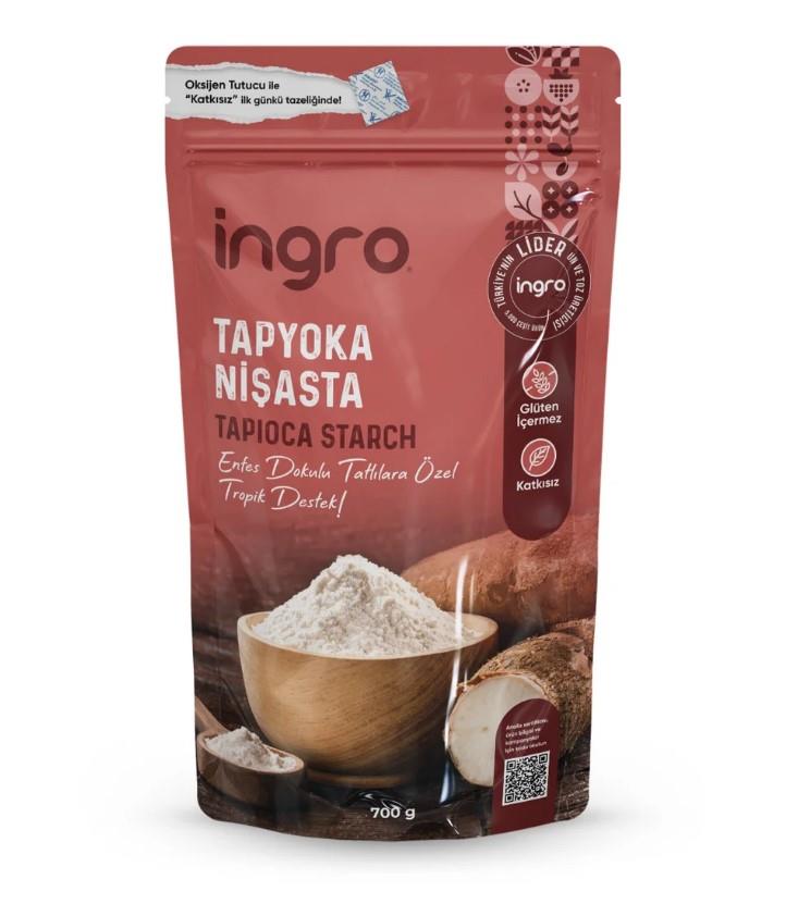 İngro Glutensiz Tapyoka Nişasta 700 Gr