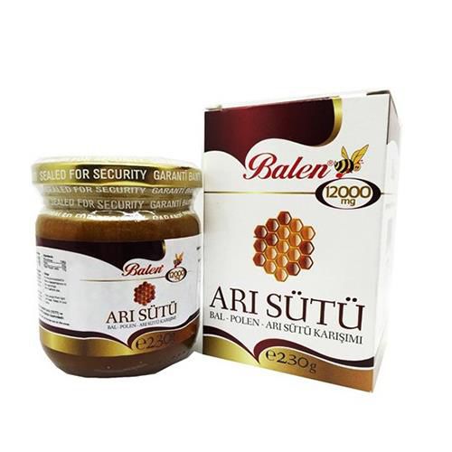 Balen Arı Sütü-Bal-Polen 12000 Mg