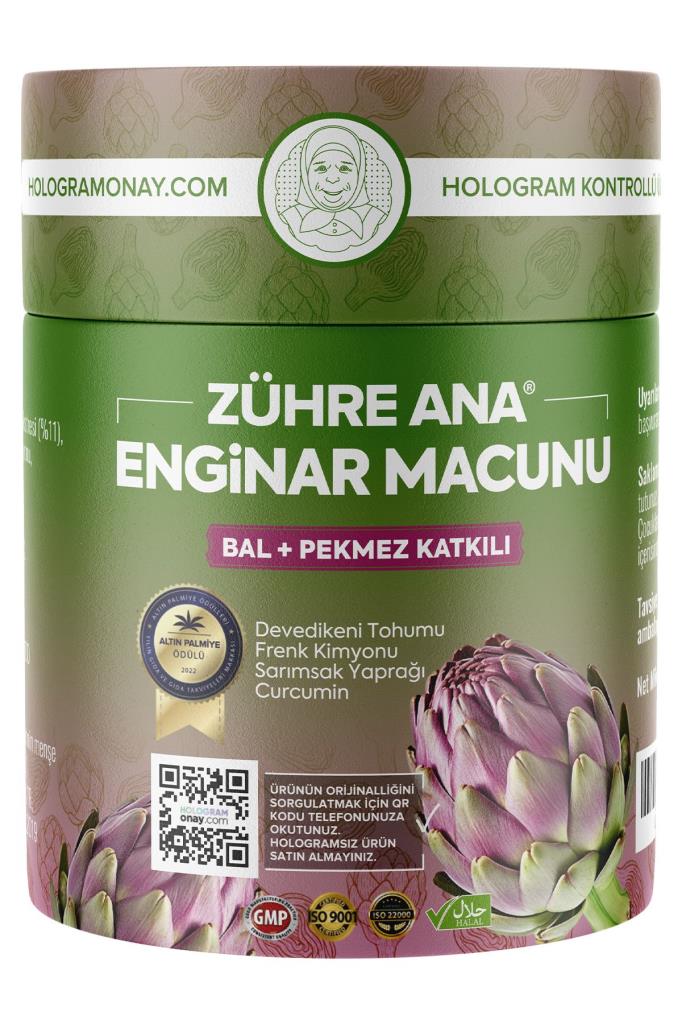 Zühre Ana Enginar Macunu Bal ve Pekmez Katkılı Macun 240 Gr