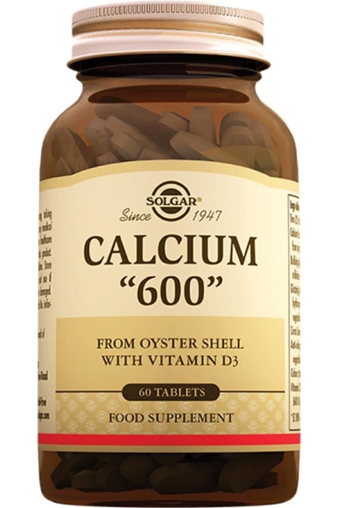 Solgar Kalsiyum 600 Mg Oyster 60 Tablet