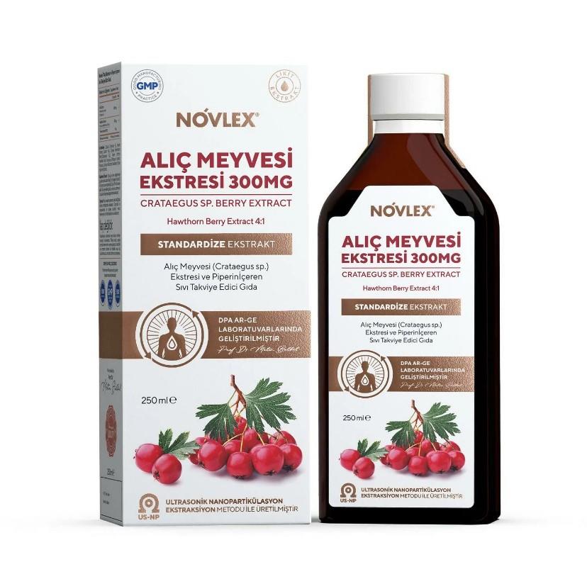 Novlex Alıç Meyvesi Ekstresi 300 Mg 250 Ml