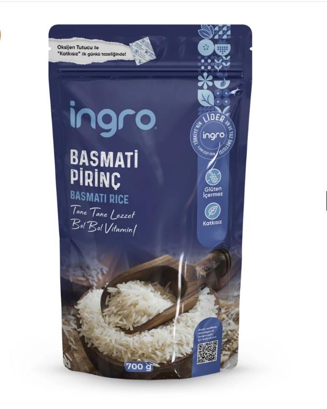 İngro Glutensiz Basmati Pirinç 700 gr