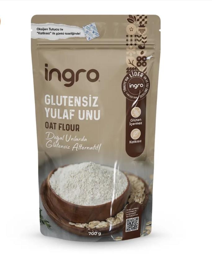 İngro Glutensiz Yulaf Unu 700 Gr