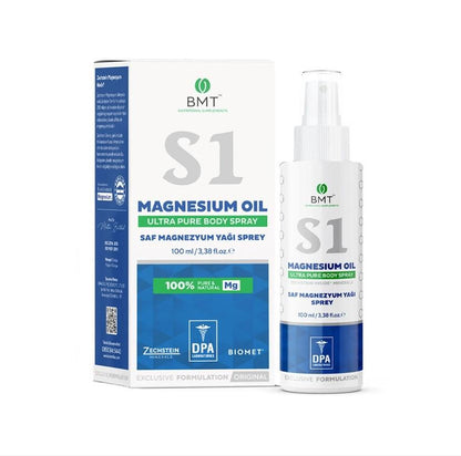S1 Saf Magnezyum Yağı Sprey 100 Ml