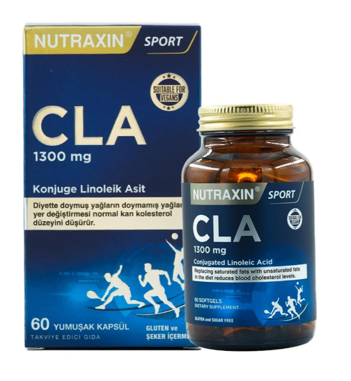 Nutraxin Sport CLA 1300 Mg 60 Softgel