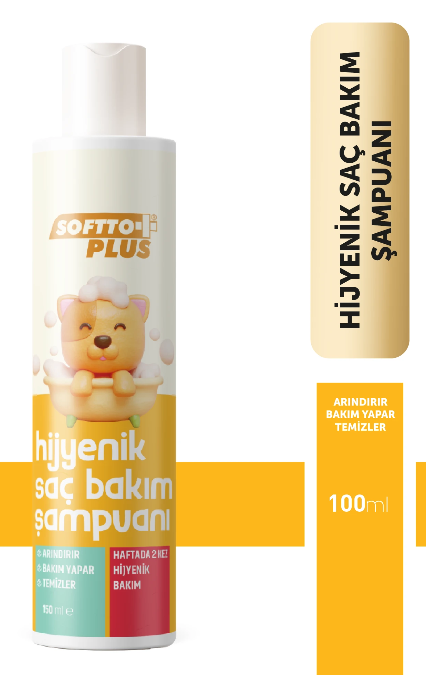 Softto Plus Hijyenik Saç Bakım Şampuanı 150 Ml