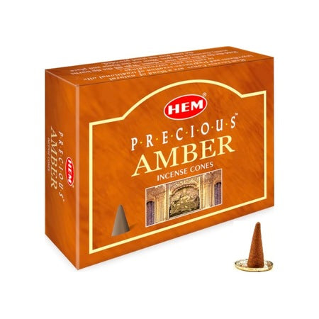 Hem Konik Tütsü Amber 1 Paket 10 Adet