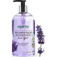 Agarta Natural AHA Lavender Shower Gel 400 ml