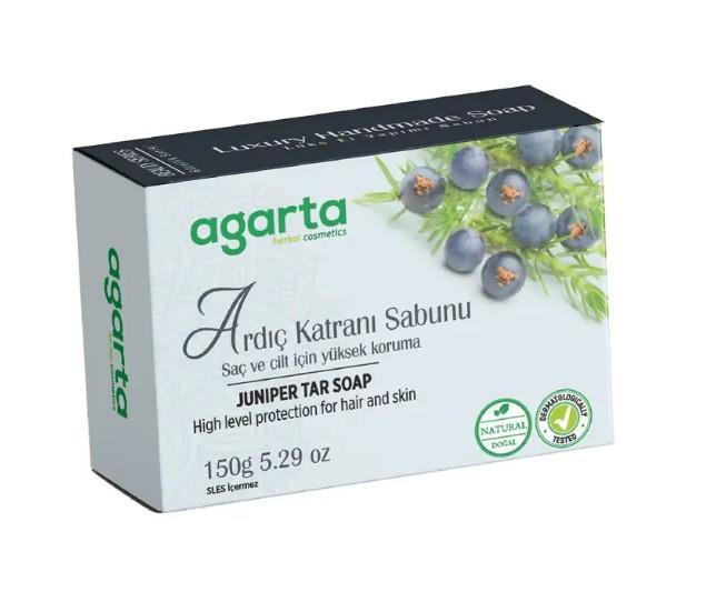 Agarta Natural Juniper Tar Soap 150 gr