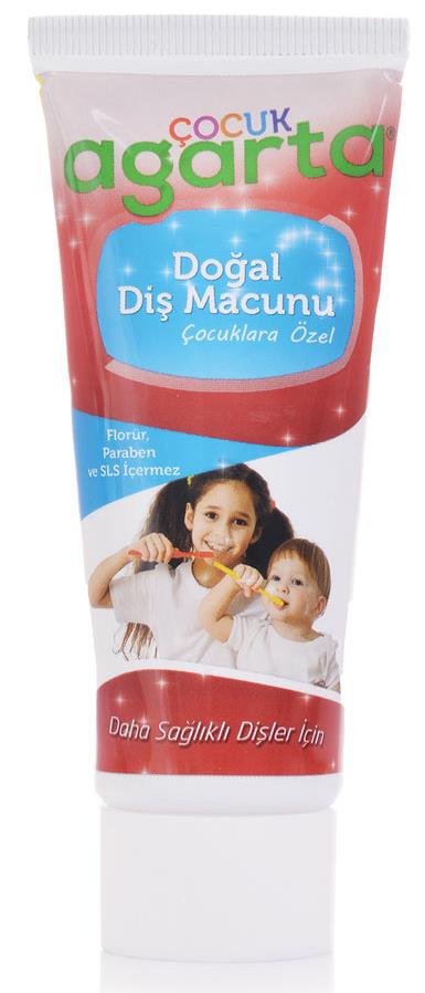 Agarta Doğal Diş Macunu Çocuk 75 ml