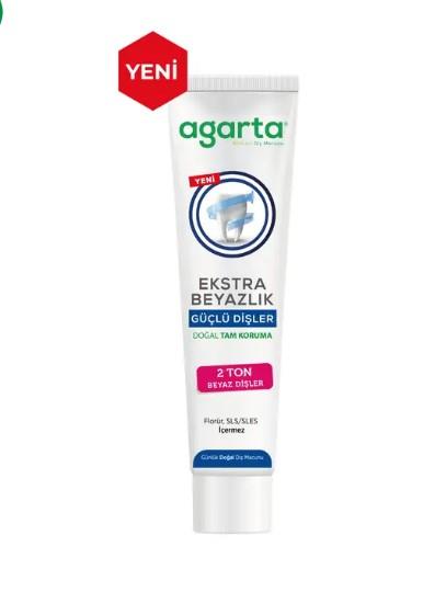 Agarta Ekstra Beyazlık Güçlü Dişler Diş Macunu 75 Ml