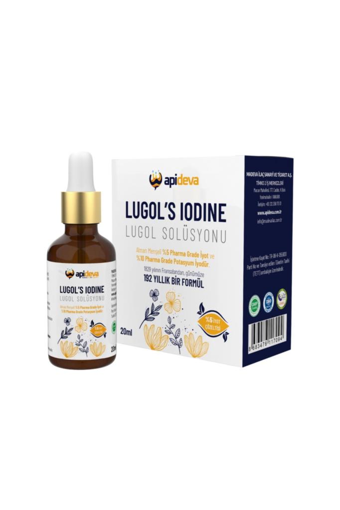 Apideva Yüzde 5 Lugol Solüsyonu 20 Ml