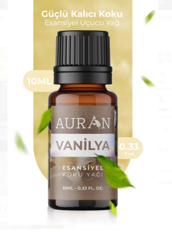 Auran Esansiyel Koku Vanilya