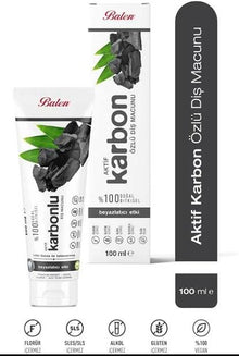 Balen Aktif Karbonlu Diş Macunu 100 Ml