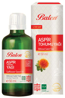 Balen Aspir Tohumu Yağı 50 ml Soğuk Pres