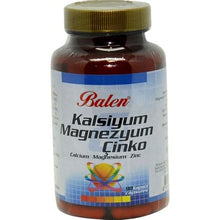 Balen Kalsiyum Magnezyum Çinko 709 mg 90 kapsül